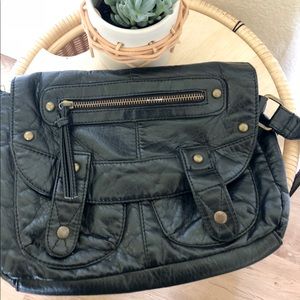 Crossbody small black bag